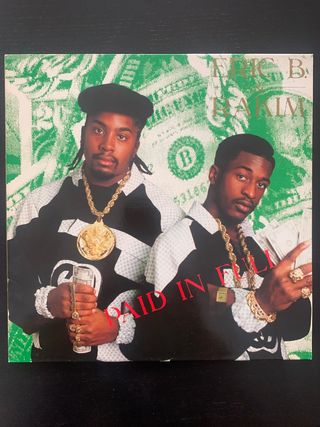Eric B. & Rakim Paid in Full LP Vinilo