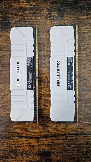 16Gb memoria RAM DDR4 Crucial Ballistix 2x8gb 3200