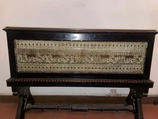 Pareja de arcones antiguos vintage de madera