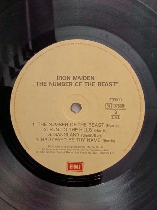 Vinilo Iron Maiden The Number of the Beast