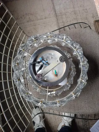 Lámpara de cristal  Murano