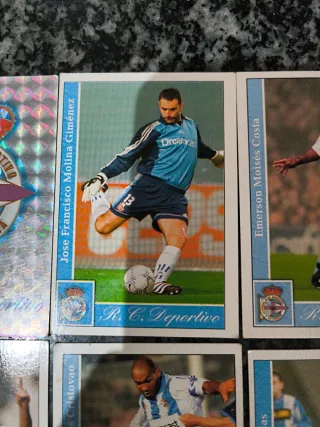 Lote Cromos Deportivo Mundicromo 2002