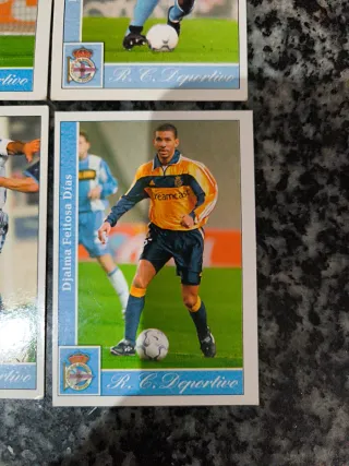 Lote Cromos Deportivo Mundicromo 2002
