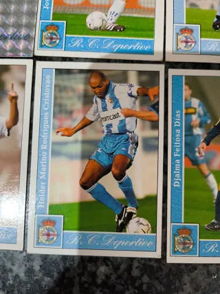 Lote Cromos Deportivo Mundicromo 2002