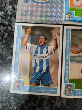 Lote Cromos Deportivo Mundicromo 2002