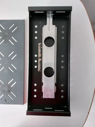 Calienta fuentes mesa metal