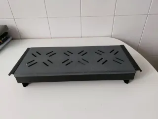 Calienta fuentes mesa metal