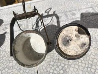 Carburo de mina antiguo completos