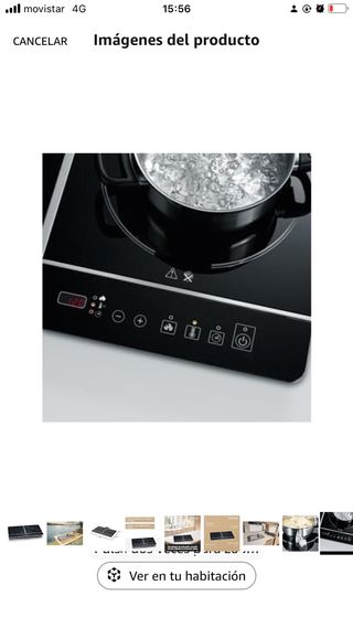 placa inducción Severin 2 fuegos