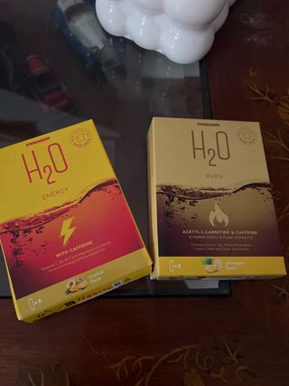 Prozis H2O Energy y Burn - 8 sobres c/u