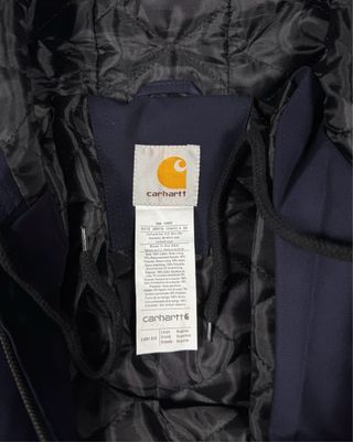 Chaqueta Carhartt Rework con capucha azul marino