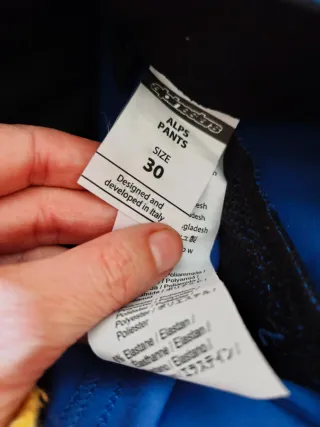 Pantalón MTB Alpinestars Azul Talla 30