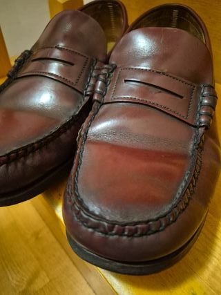 Sebago Mocasines de piel Marrón Talla 45