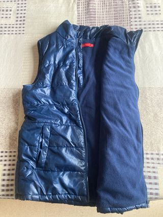 Chaleco acolchado niña azul Talla 12 años