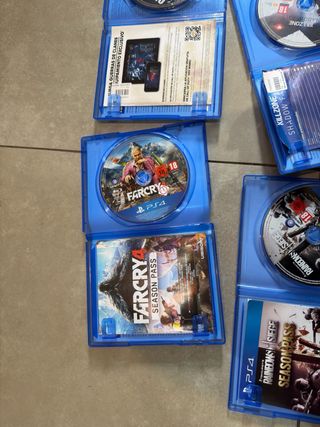 4 Juegos PS4: Far Cry 4, Call of Duty, Rainbow Six