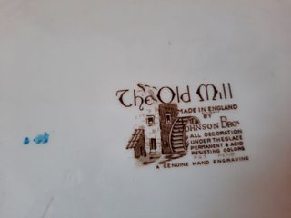 Bandeja porcelana inglesa marca JOHNSON BROTHERS