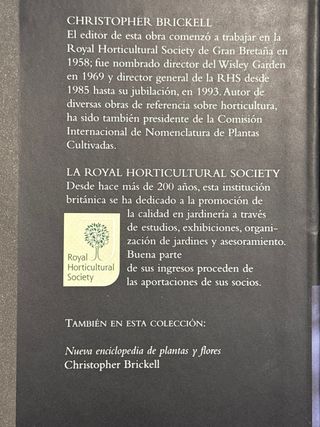Enciclopedia de jardinería