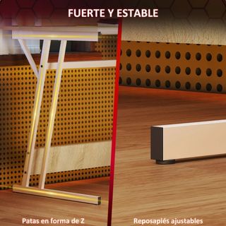 Escritorio Gaming LED 100x60 cm