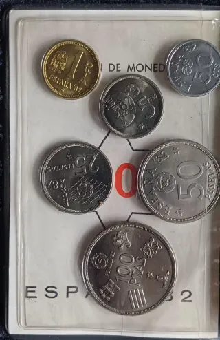 Colección OFICIAL de Monedas Mundial 82 España