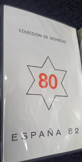 Colección OFICIAL de Monedas Mundial 82 España