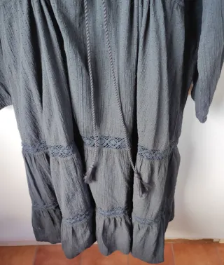 Vestido H&M gris talla 50