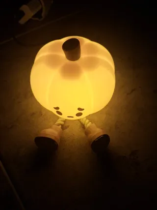 Mini lámpara calabaza decorativa