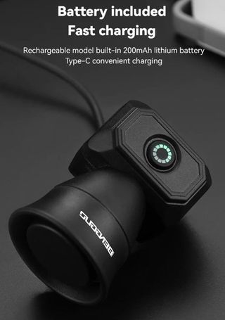 Bocina Electrónica Bicicleta/Patinete 120 dB