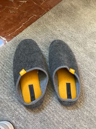 Sandalias Springfield Hombre Gris y Amarillo