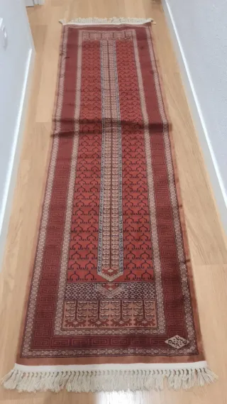 Alfombra pasillera de tela