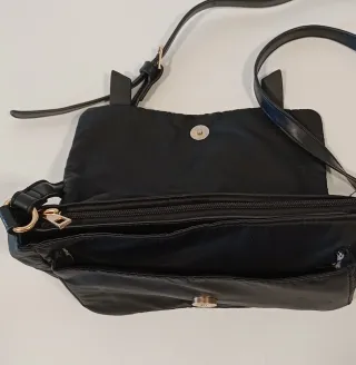 Bolso bandolera mujer negro
