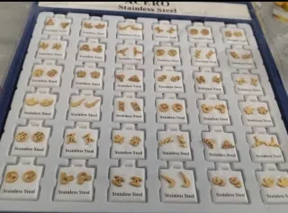 Pendientes Acero Inoxidable A Elegir