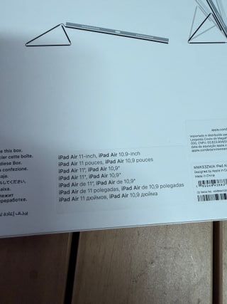 Apple Smart Folio, Funda tablet para el iPad Air 11" (M2 & M3), Poliuretano, Gris oscuro