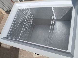 Congelador horizontal arcón blanco