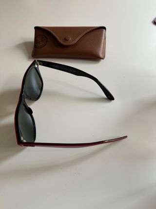 Gafas de sol Ray-Ban Rojas, Wayfarer tamaño 54