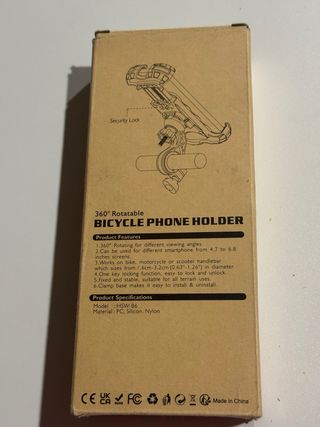 Soporte Móvil Bicicleta 360º HSW-B6