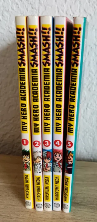 Libros My Hero Academia Smash