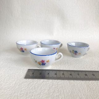 Miniature Casa Bambole porcellana vintage anni 50
