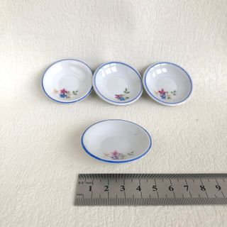 Miniature Casa Bambole porcellana vintage anni 50