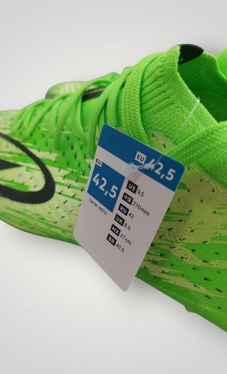 BOTAS DE FUTBOL CLR 7 ELITE FG RED STORM ANTONIE GRIEZMANN TALLA 42.5 VERDE *A ESTRENAR*