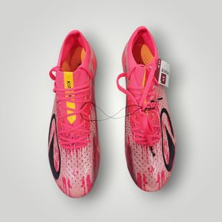 BOTAS DE FUTBOL CLR 7 ELITE FG RED STORM ANTONIE GRIEZMANN TALLA 43 ESTRENAR COLOR ROSADO