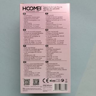 Hoomei Elettrodomestici Facial Cleansing Brush