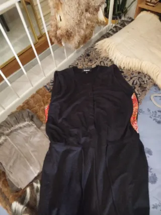 Mono pantalon Desigual negro.