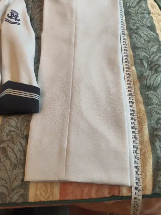 Traje de Comunión Blanco y Azul