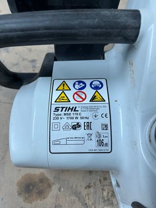 Motosierra Stihl MSE 170 C