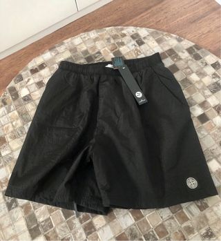 Bañador Stone Island Negro Talla M