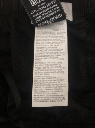 Bañador Stone Island Negro Talla M