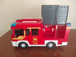 Camión Bomberos Playmobil con Figura