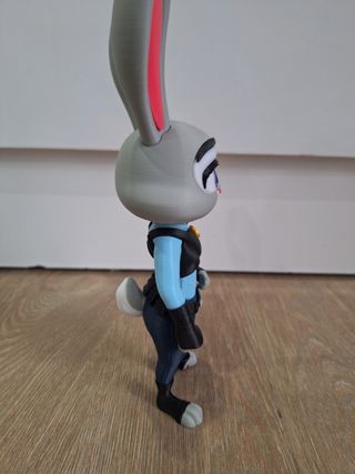 Figura Judy Hopps 3D De la película Zootopia 2