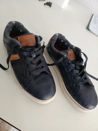 Zapatillas DOSPÍES azul marino talla 37