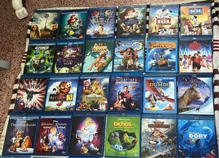 Colección 54 Películas Disney en Blu-ray